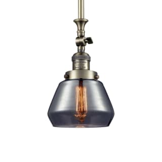 A thumbnail of the Innovations Lighting 206 Fulton Antique Brass / Plated Smoked