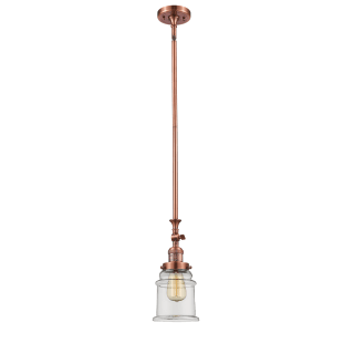 A thumbnail of the Innovations Lighting 206 Canton Antique Copper / Clear