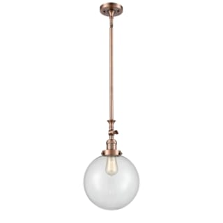 A thumbnail of the Innovations Lighting 206 X-Large Beacon Antique Copper / Clear
