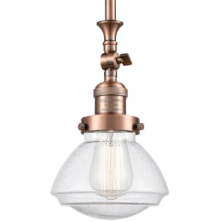 A thumbnail of the Innovations Lighting 206 Olean Antique Copper / Seedy