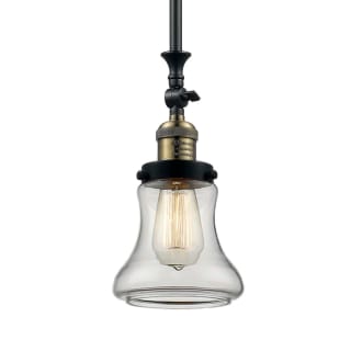 A thumbnail of the Innovations Lighting 206 Bellmont Black / Antique Brass / Clear