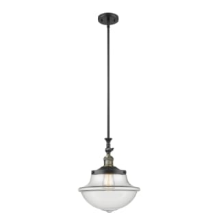 A thumbnail of the Innovations Lighting 206 Large Oxford Black Antique Brass / Clear
