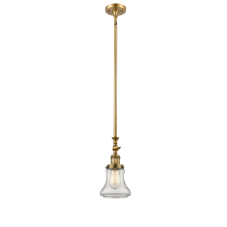 A thumbnail of the Innovations Lighting 206 Bellmont Brushed Brass / Clear