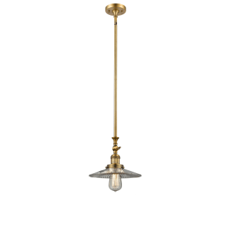 A thumbnail of the Innovations Lighting 206 Halophane Brushed Brass / Halophane
