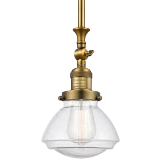 A thumbnail of the Innovations Lighting 206 Olean Brushed Brass / Seedy
