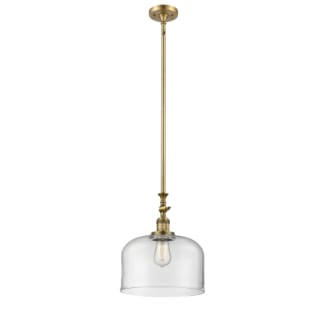 A thumbnail of the Innovations Lighting 206 X-Large Bell Brushed Brass / Clear