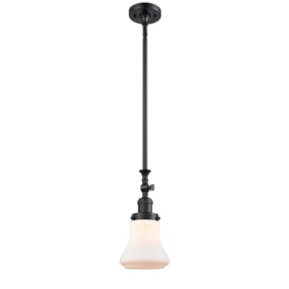 A thumbnail of the Innovations Lighting 206 Bellmont Matte Black / Matte White