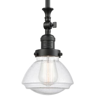 A thumbnail of the Innovations Lighting 206 Olean Matte Black / Seedy