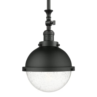 A thumbnail of the Innovations Lighting 206-14-9 Hampden Pendant Matte Black / Seedy