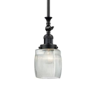 A thumbnail of the Innovations Lighting 206 Colton Oil Rubbed Bronze / Thick Clear Halophane