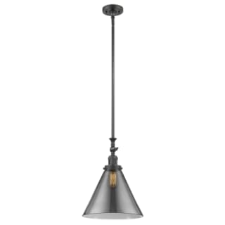 A thumbnail of the Innovations Lighting 206 X-Large Cone Oil Rubbed Bronze / Plated Smoke
