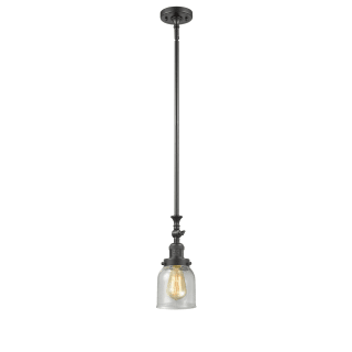 A thumbnail of the Innovations Lighting 206 Small Bell Oiled Rubbed Bronze / Seedy