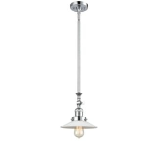 A thumbnail of the Innovations Lighting 206 Halophane Polished Chrome / Matte White Halophane