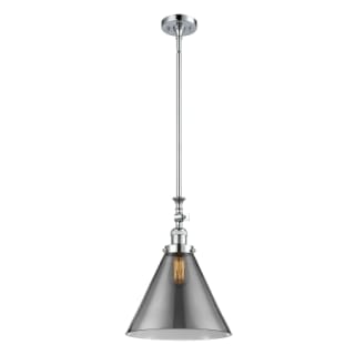 A thumbnail of the Innovations Lighting 206 X-Large Cone Polished Chrome / Plated Smoke