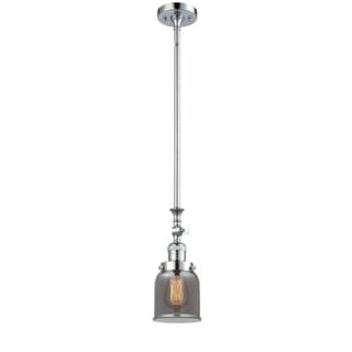 A thumbnail of the Innovations Lighting 206 Small Bell Polished Chrome / Plated Smoke