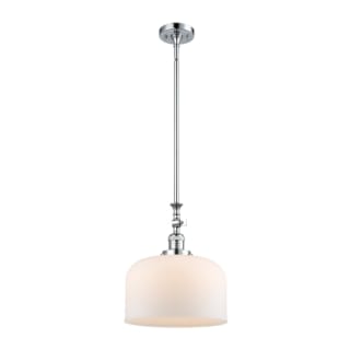 A thumbnail of the Innovations Lighting 206 X-Large Bell Polished Chrome / Matte White