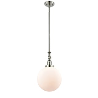 A thumbnail of the Innovations Lighting 206 X-Large Beacon Polished Nickel / Matte White