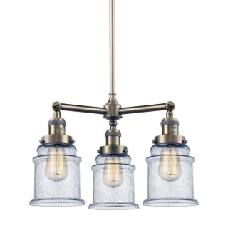 A thumbnail of the Innovations Lighting 207 Canton Antique Brass / Seedy
