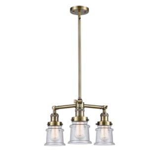 A thumbnail of the Innovations Lighting 207 Small Canton Antique Brass / Seedy