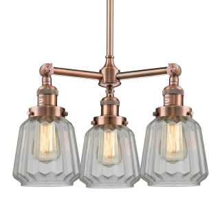 A thumbnail of the Innovations Lighting 207 Chatham Antique Copper / Clear Fluted