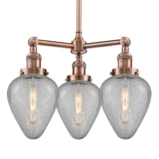A thumbnail of the Innovations Lighting 207 Geneseo Antique Copper / Clear Crackle