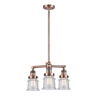 A thumbnail of the Innovations Lighting 207 Small Canton Antique Copper / Seedy