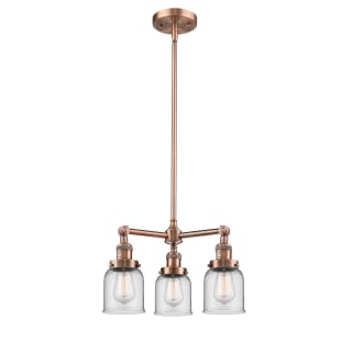 A thumbnail of the Innovations Lighting 207 Small Bell Antique Copper / Clear