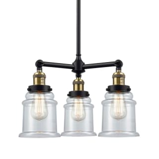 A thumbnail of the Innovations Lighting 207 Canton Black / Antique Brass / Clear