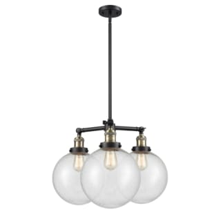 A thumbnail of the Innovations Lighting 207 X-Large Beacon Black Antique Brass / Seedy