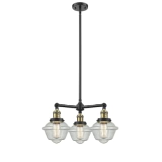 A thumbnail of the Innovations Lighting 207 Small Oxford Black Antique Brass / Seedy