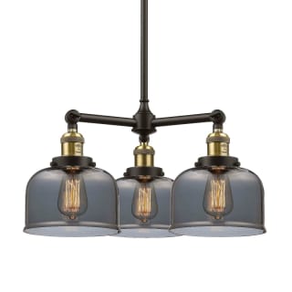 A thumbnail of the Innovations Lighting 207 Large Bell Black / Antique Brass / Plated Smoked