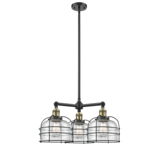 A thumbnail of the Innovations Lighting 207 Large Bell Cage Black Antique Brass / Seedy