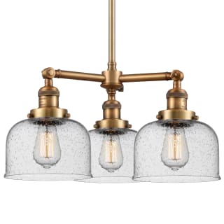 A thumbnail of the Innovations Lighting 207 Large Bell Brushed Brass / Seedy