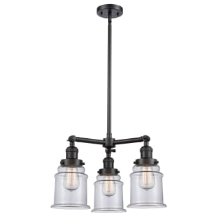 A thumbnail of the Innovations Lighting 207 Canton Matte Black / Clear