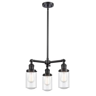 A thumbnail of the Innovations Lighting 207 Dover Matte Black / Seedy
