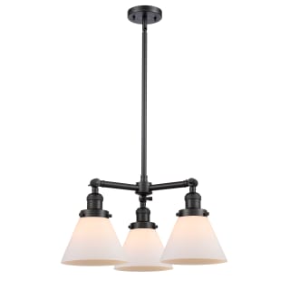 A thumbnail of the Innovations Lighting 207 Large Cone Matte Black / Matte White