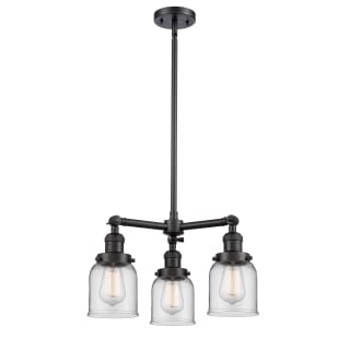 A thumbnail of the Innovations Lighting 207 Small Bell Matte Black / Clear