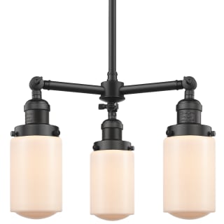 A thumbnail of the Innovations Lighting 207 Dover Oil Rubbed Bronze / Matte White Cased