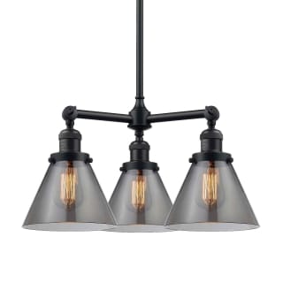 A thumbnail of the Innovations Lighting 207 Large Cone Oil Rubbed Bronze / Smoked