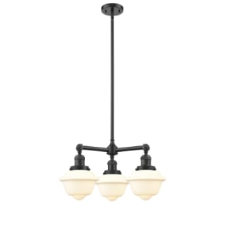 A thumbnail of the Innovations Lighting 207 Small Oxford Oil Rubbed Bronze / Matte White
