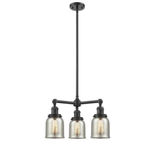 A thumbnail of the Innovations Lighting 207 Small Bell Oil Rubbed Bronze / Silver Plated Mercury
