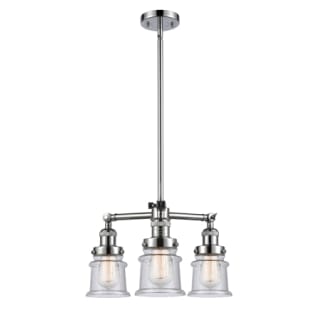 A thumbnail of the Innovations Lighting 207 Small Canton Polished Chrome / Seedy