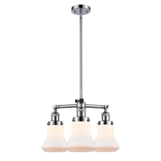 A thumbnail of the Innovations Lighting 207 Bellmont Polished Chrome / Matte White