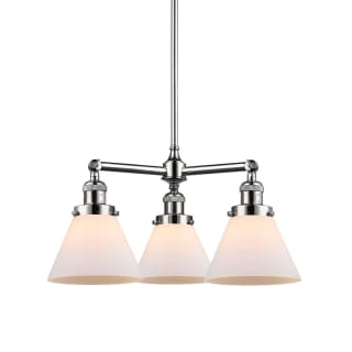 A thumbnail of the Innovations Lighting 207 Large Cone Polished Chrome / Matte White Cased
