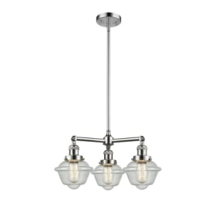 A thumbnail of the Innovations Lighting 207 Small Oxford Polished Chrome / Seedy