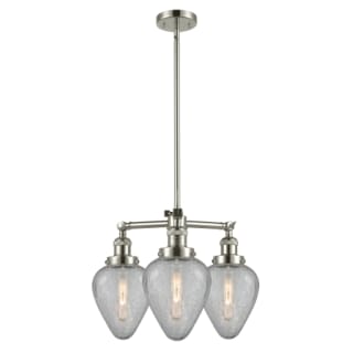 A thumbnail of the Innovations Lighting 207 Geneseo Polished Nickel / Clear Crackle