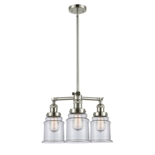 A thumbnail of the Innovations Lighting 207 Canton Polished Nickel / Clear