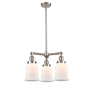 A thumbnail of the Innovations Lighting 207 Canton Brushed Satin Nickel / Matte White