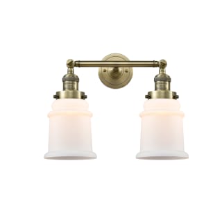 A thumbnail of the Innovations Lighting 208 Canton Antique Brass / Matte White