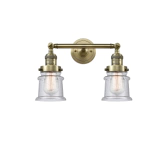 A thumbnail of the Innovations Lighting 208 Small Canton Antique Brass / Seedy